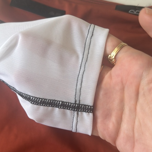 NWT Matek Jerboa Leggings Size Large​​ Taos Burnt Orange Activewear - Picture 5 of 7